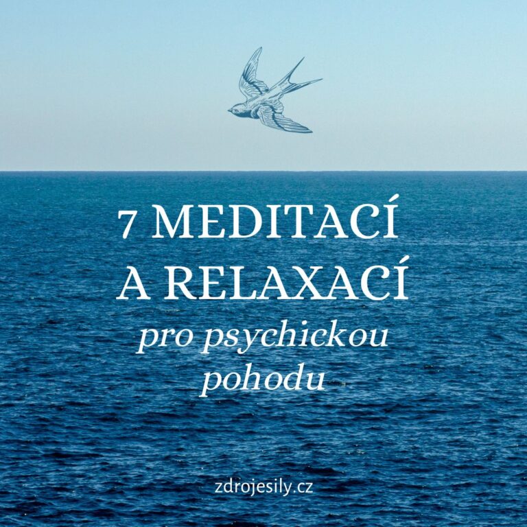 Balíček meditací a relaxací proti stresu, úzkosti a může vás podpořit i při depresi.