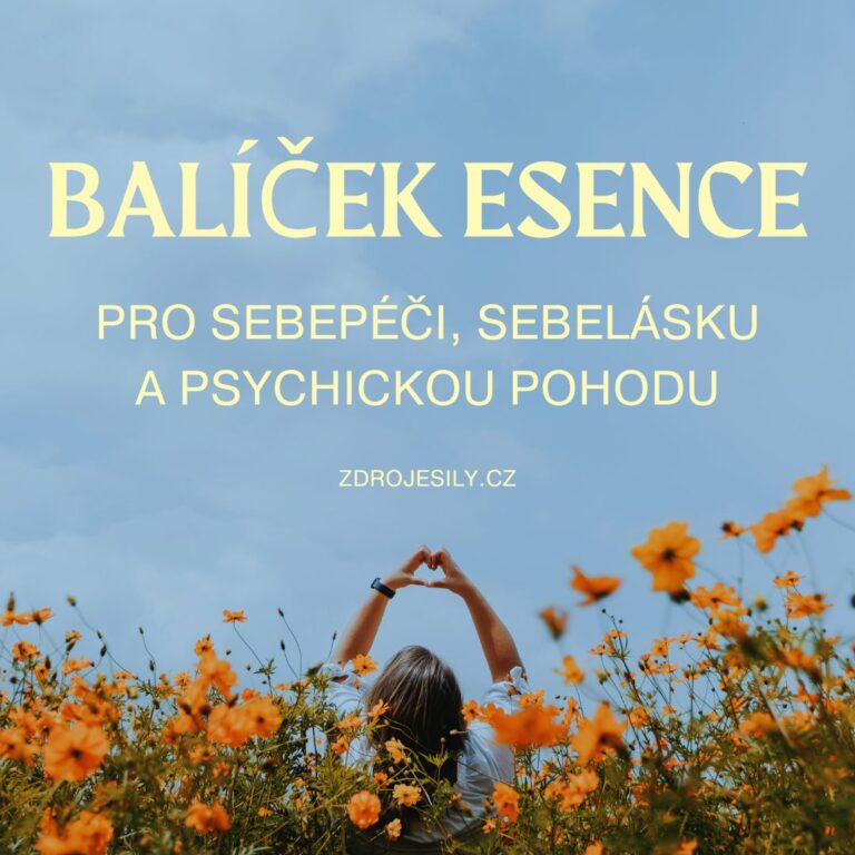 Balíček krásných vedených meditací a dechových cvičení pro podporu sebelásky, proti stresu a úzkosti a pro celkovou psychickou pohodu